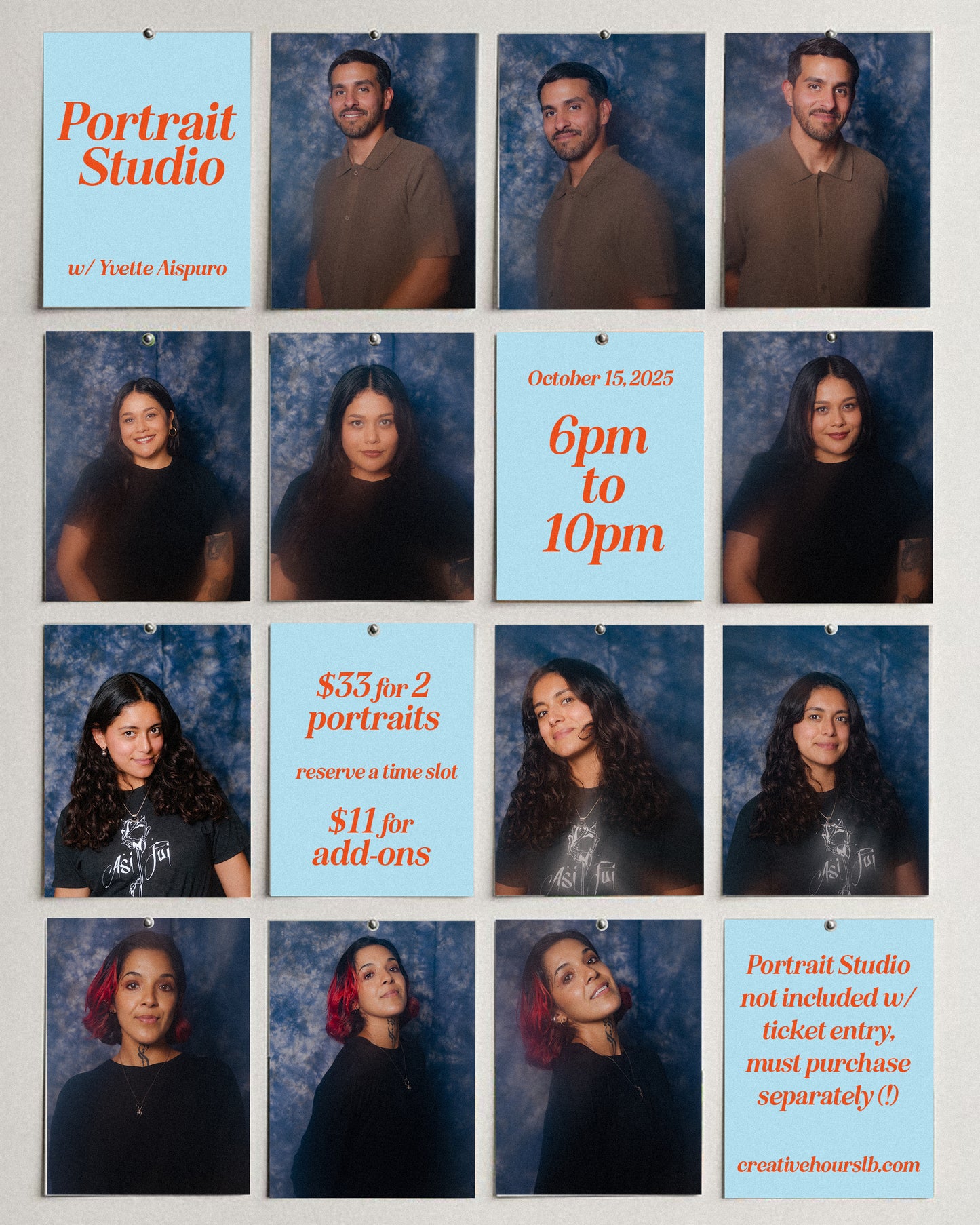 Portrait Studio with Yvette Aispuro